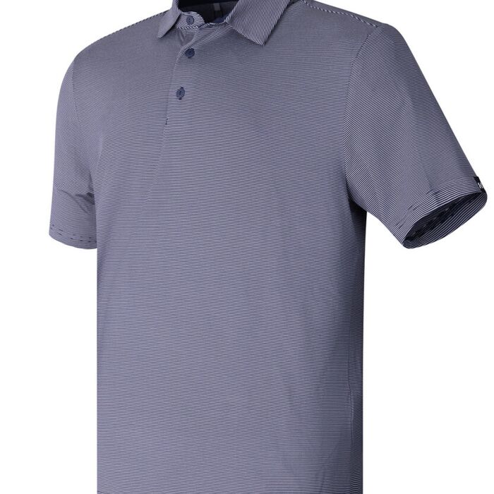 UA playoff 3.0 stripe polo LB – microstripe Thumbnail