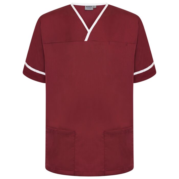 Scrub Tunic With Trim Thumbnail